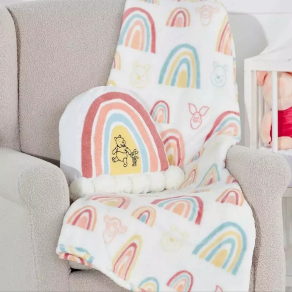 Rainbow Winnie the Pooh Pillow - Picture 5 of 10